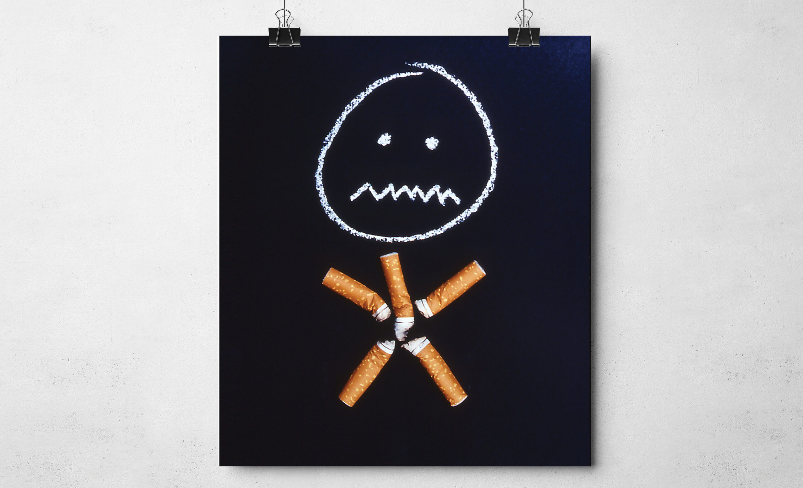 Anti-smoking poster