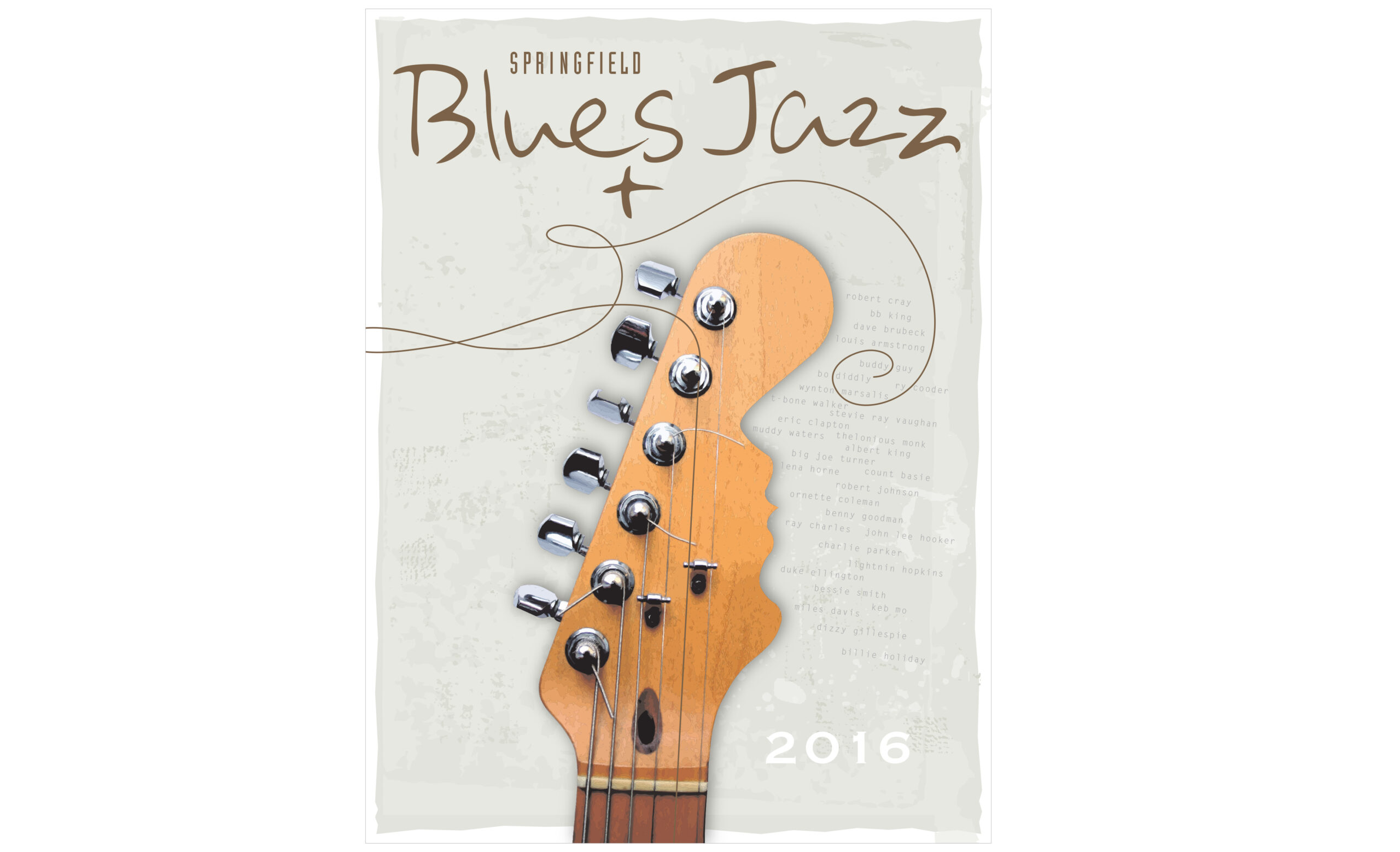 Springfield Blues and Jazz poster