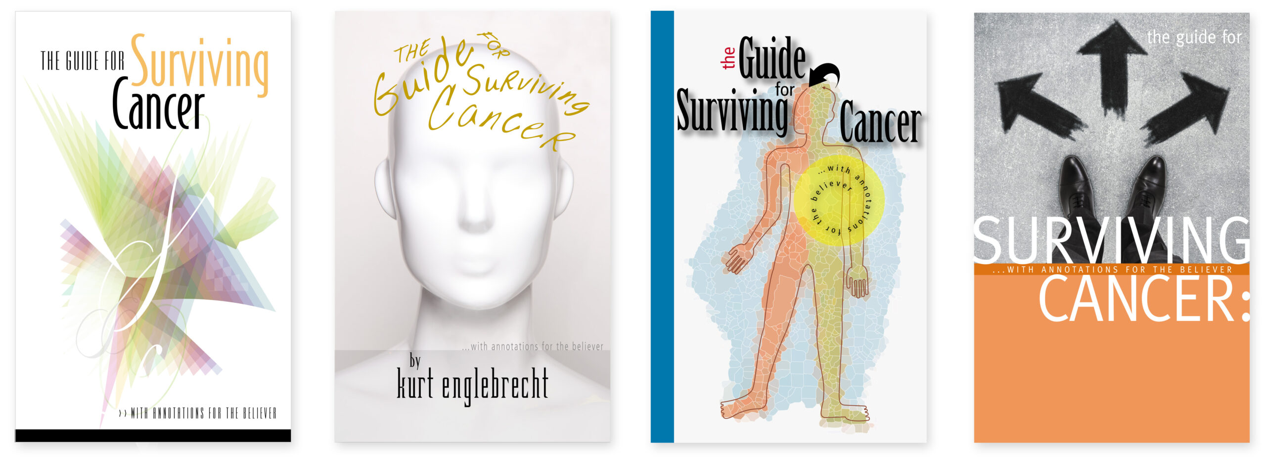 Surviving Cancer book covers